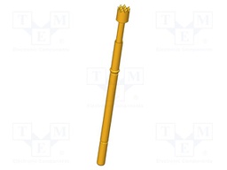 Test needle; Operational spring compression: 4mm; 5A; Ø: 2.5mm