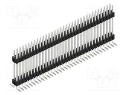 Connector: pin strips; pin header; male; PIN: 68; 1.27mm; SMT; 2x34