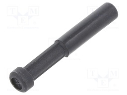 Protection cap; -0.95÷15bar; Mat: nickel plated brass,PBT