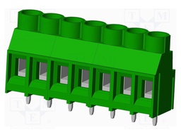 Connector: PCB terminal block; terminal; Plating: tinned; on PCBs