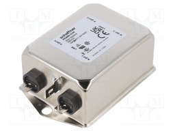 Filter: anti-interference; one-phase; 250VAC; Cx: 470nF; Cy: 4.7nF