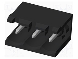 Connector: pluggable terminal block; socket; male; on PCBs