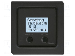 Sensor: higrothermostat; EnOcean; 12÷24VAC; 12÷24VDC; IP20; radio