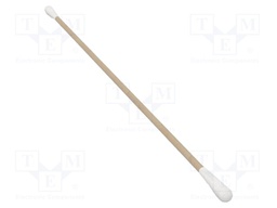 Tool: cleaning sticks; L: 152.4mm; 100pcs; Handle material: wood