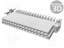 Connector: PCB to PCB; female; PIN: 32; 1.27mm; Series: har-flex