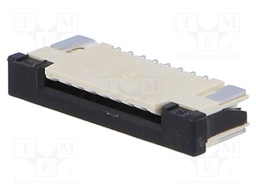 Connector: FFC (FPC); horizontal; PIN: 8; ZIF,top contacts; SMT