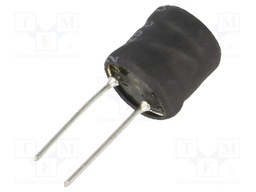 Inductor: wire; THT; 680uH; Ioper: 1.1A; 915mΩ; ±10%; Ø11.5x11.5mm