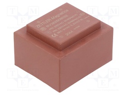 Transformer: encapsulated; 230VAC; 9V; Mounting: PCB