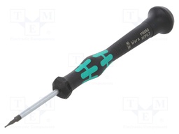 Screwdriver; Allen hex key; Size: HEX 0,7mm; precision