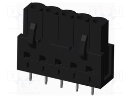 Connector: pluggable terminal block; socket; female; angled 90°