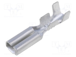 Terminal: flat; 2.8mm; 0.5mm; female; 0.5÷1mm2; crimped; for cable