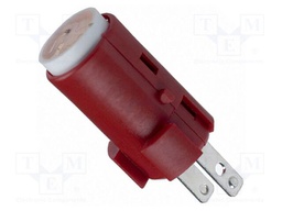 Colour: red; 5VDC; 5VAC; A16; Accessories: illuminating unit; IP40