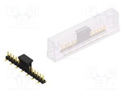 Connector: pin strips; pin header; male; PIN: 14; 2.54mm; SMT; 1x14