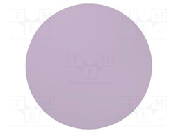 Wipe: micro abrasives material; disc; 1um; diamond; Ø127mm; Pcs: 25