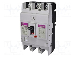 Power breaker; Poles: 3; screw type; Inom: 200A; 690VAC; IP20; MCCB
