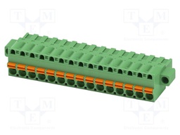 PCB connector, nominal cross section: 2.5 mm?, color: green,
