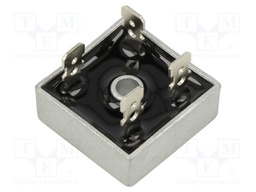 Bridge rectifier: single-phase; Urmax: 600V; If: 15A; Ifsm: 300A