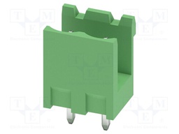 PCB headers, nominal cross section: 2.5 mm?, color: green, n