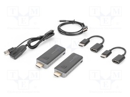 HDMI extender; HDCP 1.3,HDMI 1.4; HDMI plug,USB B micro socket