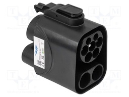 EMobility: adapter; 220VAC; 1000VDC; AC7kW,DC250kW; IP54; 250A