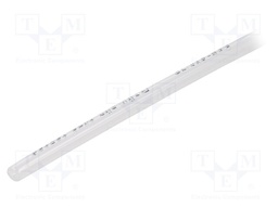 Pneumatic tubing; TPE (thermoplastic elastomer); natural; 12mm