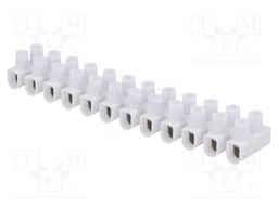 Terminal block; screw terminal; ways: 12; 2.5÷10mm2; terminals: 24