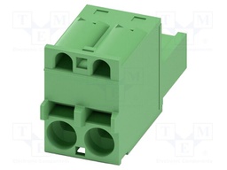 PCB connector, nominal cross section: 2.5 mm?, color: green,