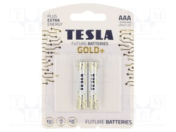 Battery: alkaline; 1.5V; AAA; non-rechargeable; Ø10.5x44.5mm