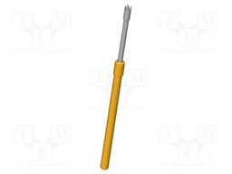 Test needle; Operational spring compression: 8mm; 5A; Ø: 1.3mm