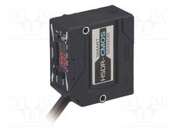 Sensor: distance; laser; diffuse-reflective; Range: 50mm; PNP; PBT