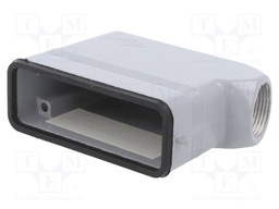 Enclosure: for HDC connectors; IL-BRID; size 66.16; IP66; PG16
