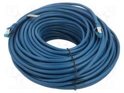 Patch cord; RJ45 plug,both sides; S/FTP; 5e; wire; OFC; 40m; PVC