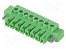 Pluggable terminal block