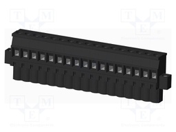 Connector: pluggable terminal block; plug; female; angled 90°