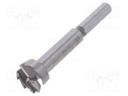 Machine forstner bit; for wood; Ø: 20mm; L: 90mm; blister