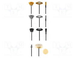 Tool accessories: brush; 15pcs.