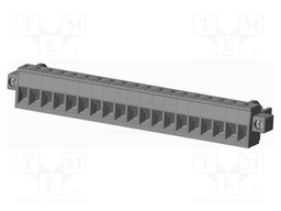 Connector: pluggable terminal block; plug; female; straight; grey