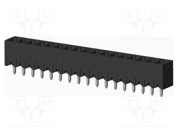 Connector: pluggable terminal block; socket; male; on PCBs