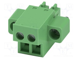 PCB connector, nominal cross section: 1.5 mm?, color: green,