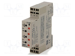 Timer; 0,1s÷12h; SPDT; 250VAC/5A; Usup: 24÷230VAC; 24÷48VDC