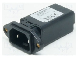 Connector: AC supply; socket; male; 250VAC; -25÷85°C