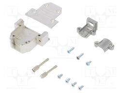 Enclosure: for D-Sub connectors; D-Sub HD 26pin; shielded