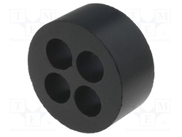 Insert for gland; with metric thread; Size: M32; IP54; Holes no: 4