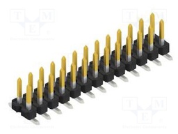 Connector: pin strips; pin header; male; PIN: 26; 2.54mm; SMT; 2x13