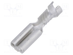 Terminal: flat; 2.8mm; female; 0.5÷1mm2; crimped; for cable; tinned