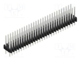 Connector: pin strips; pin header; male; PIN: 58; 1.27mm; THT; 2x29