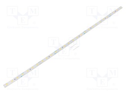 LED strip; 24V; white warm; W: 10mm; L: 480mm; CRImin: 80; 120°; D: 3mm