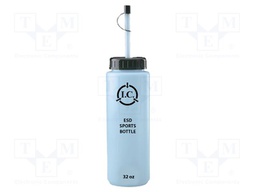 Personal drinking bottle; ESD; 900ml; Mat: PE; blue (bright); 85g