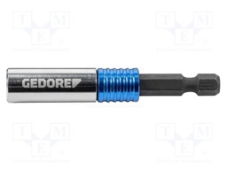 Adapter; socket spanner; hexagonal; HEX 1/4"; 1/4"; 67mm