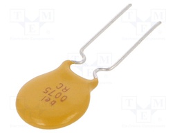 Fuse: PTC polymer; 750mA